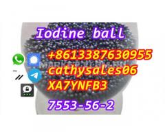 high quality CAS 7553-56-2 Iodine crystal safe delivery I2 ball
