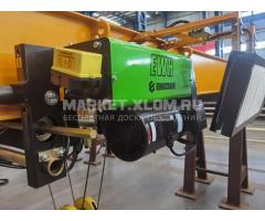 Электрические канатные тали серии EWH от Eurocrane г/п до 80 тонн.