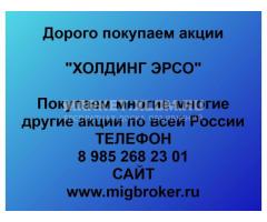 Покупка акций «Холдинг ЭРСО»