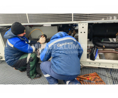 Замена компрессора чиллера под ключ - заказать у СК Градиент